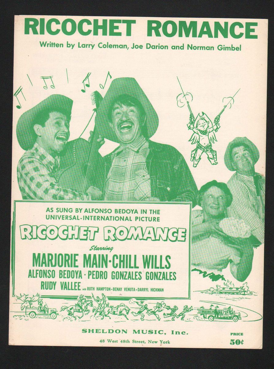   Romance 1953 Marjorie Main MA Kettle Chill Wills Alfonso Bedoya