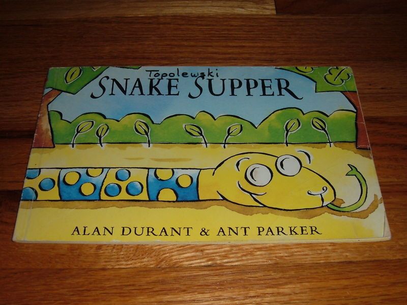 Snake Supper Alan Durant Ant Parker 1995 Paperback Book