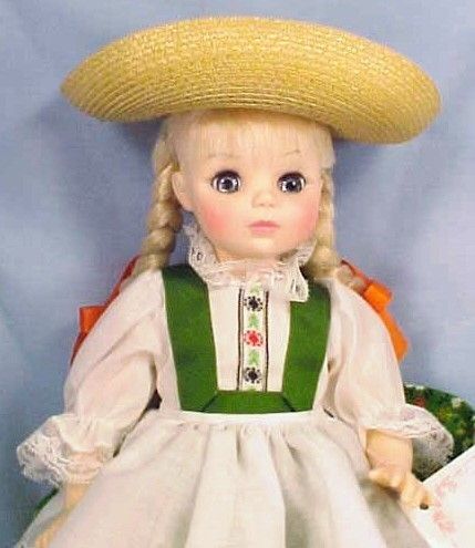 Adorable Heidi Doll 1580 Madame Alexander Pristine Cond Orig Box 