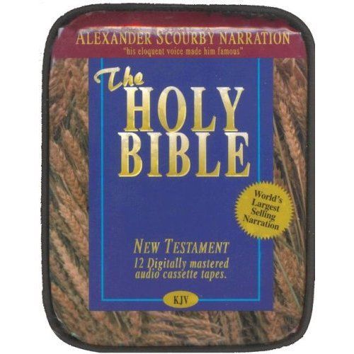   New Testament Audio Bible Alexander Scourby Cassette Brand New