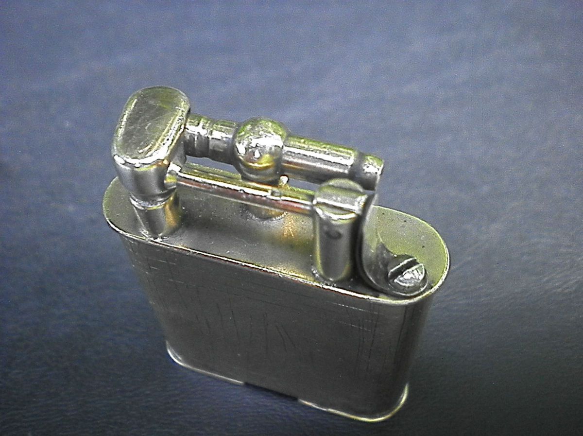 RARE Alfred Dunhill Lift Arm Lighter Patent No 143752 12 PictureS 