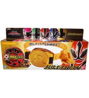 power rangers shinkenger toy cosplay hiden disk belt samurai