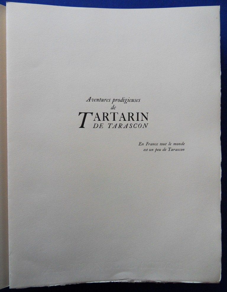   Tartarin de Tarascon 141 Original Lithographs Daudet 1937