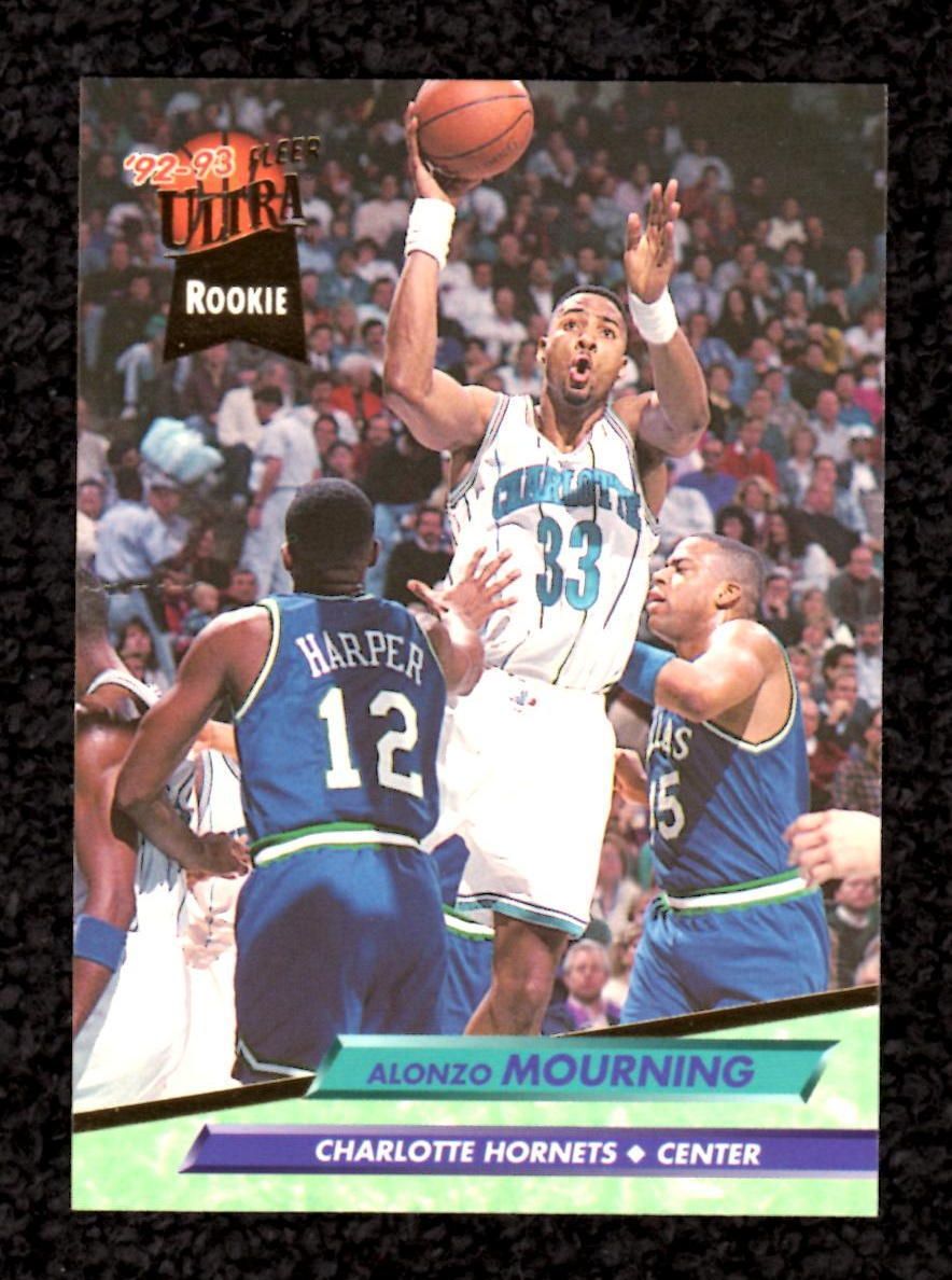 1992 93 Fleer Ultra Alonzo Mourning Rookie 234