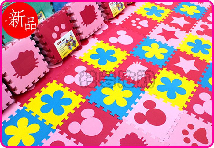 Kids Alphabet Numbers Letter Soft Foam Jigsaw Play Mat 1pcs