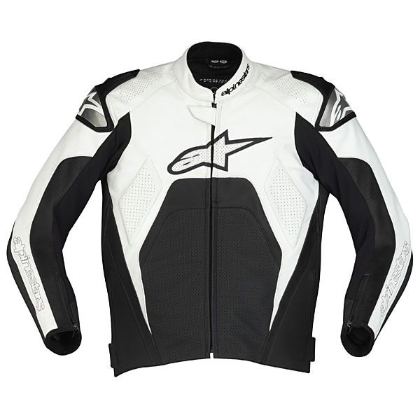 Alpinestars Tech 1 R Leather Jacket 41US 51EURO Black White