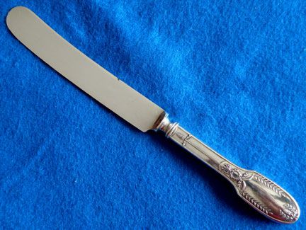 alvin marie antoinette sterling dinner knife retail $ 69 at fine 