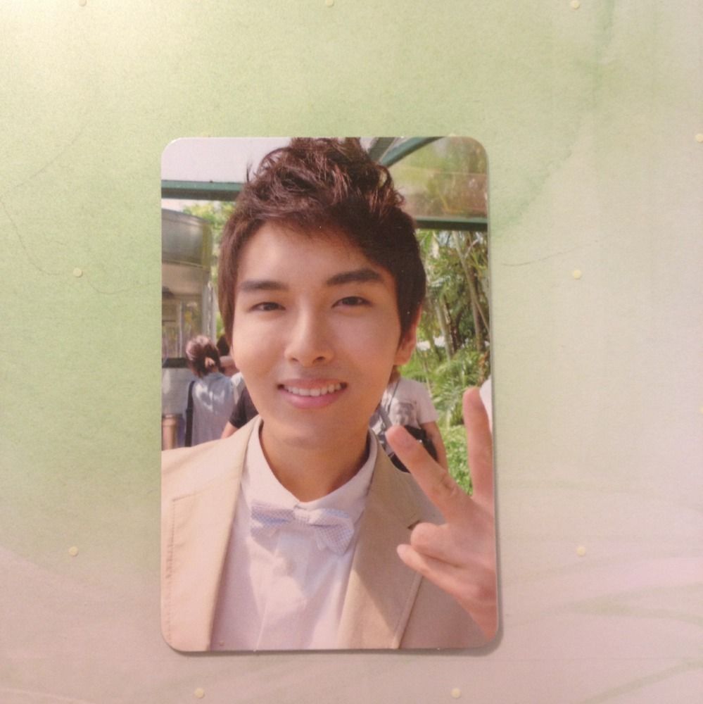 Super Junior Ryeowook Bonamana Ver. B Photocard