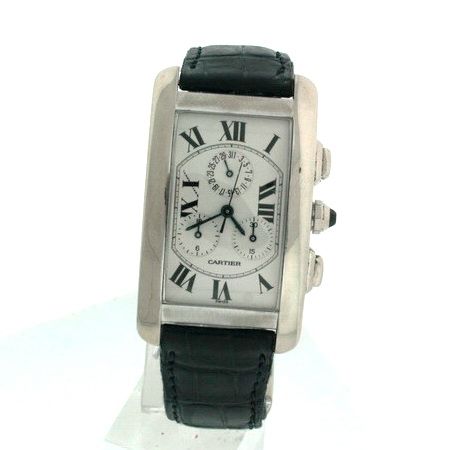  tank americaine chronograph men s watch cartier tank americaine 