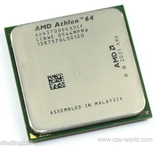 AMD Athlon 64 ADA3700DKA5CF 2200MHz Socket 939 CPU