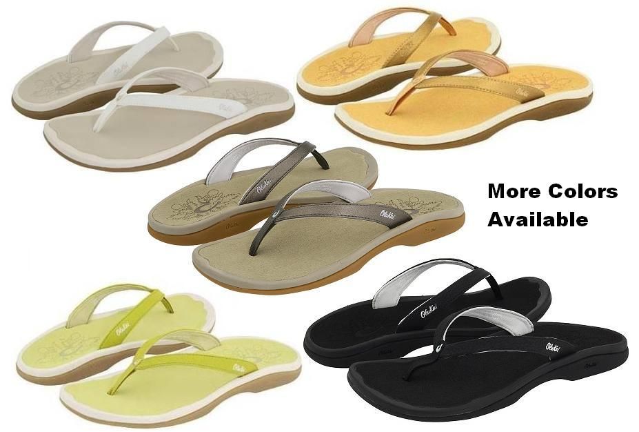 OLUKAI AMO WOMENS THONG SANDAL SHOES ALL SIZES