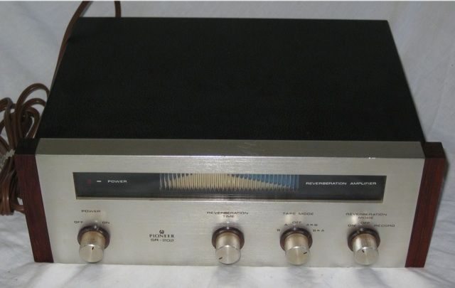 Vtg Pioneer SR 202 Reverb Amplifier Amp Receiver Japan