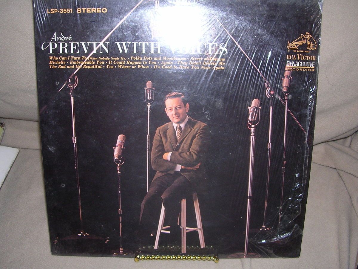 Andre Previn with Voices LSP 3551 RCA Victor Dynagroove