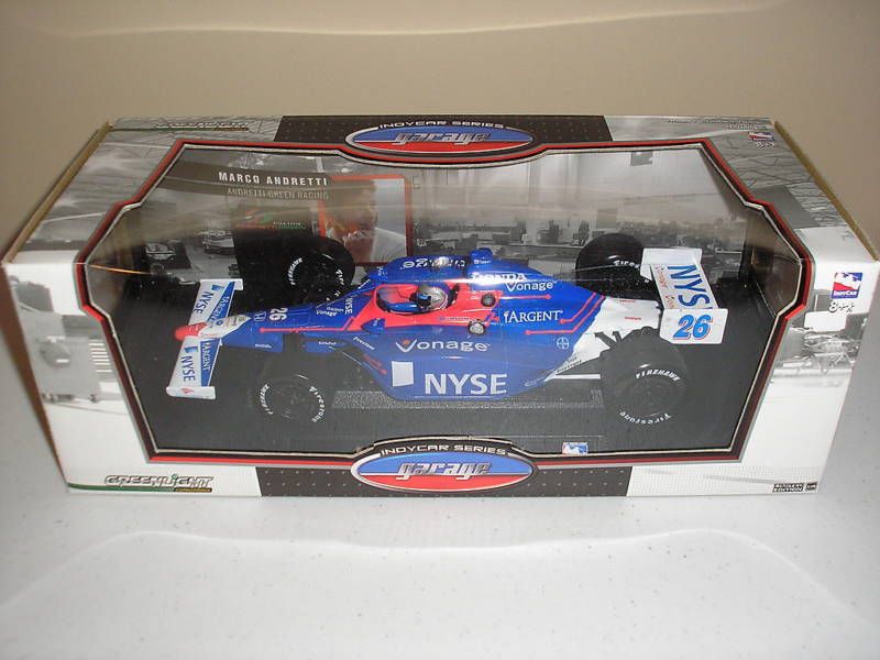 2007 Marco Andretti Signed 1 18 Diecast Indy Car 500 WC