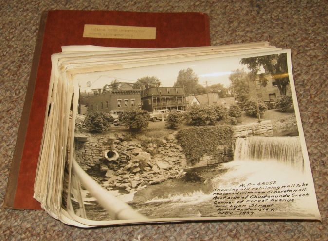 RARE Lot 68 Photos WPA Construction Amsterdam NY 1936