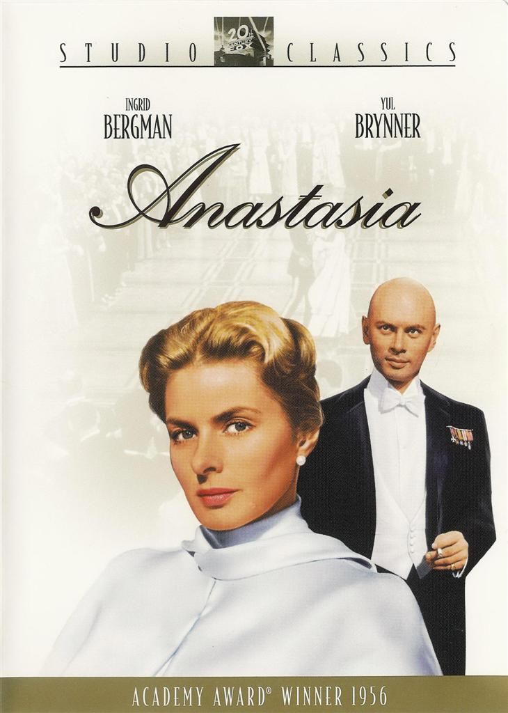 Anastasia Ingrid Bergman Yul Brynner DVD 024543060918