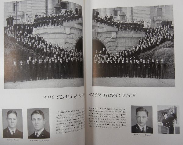 ORIGINAL 1934 LUCKY BAG   US NAVY ANNAPOLIS NAVAL ACADEMY CADET CLASS 