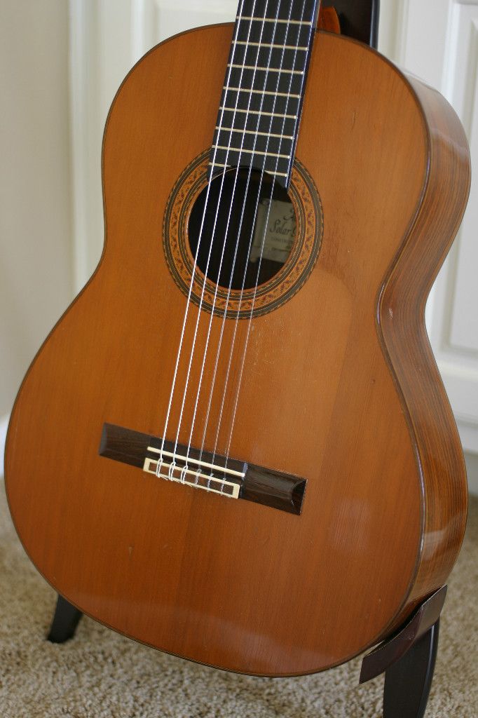 1972 Anselmo Solar Gonzalez Classical Guitar