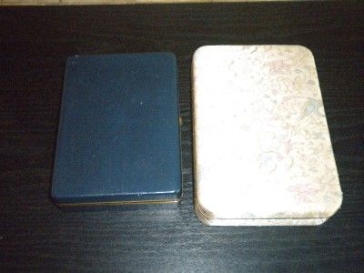 VINTAGE LOT OF 2 TRAVELING VELVET LINED JEWELRY BOXES VERY NICE