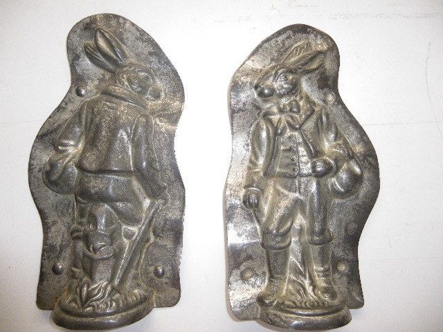 antique chocolate mold vintage anton reiche