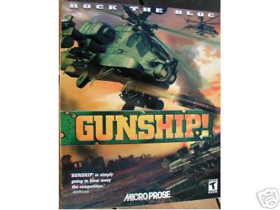 description gunship rock the bloc new factory sealed software running