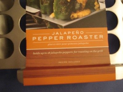 Williams Sonoma Stainless Steel Jalapeno Pepper Roaster New