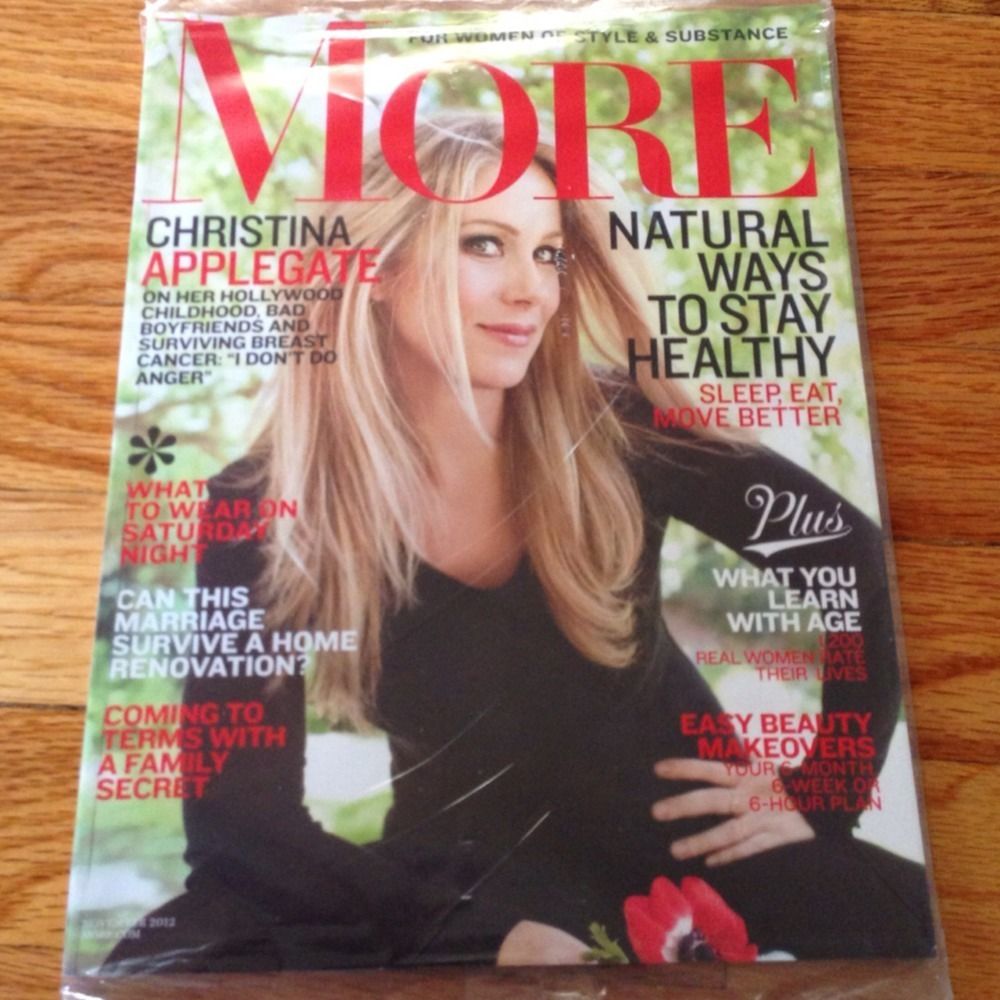 MORE Magazine November 2012 Christina Applegate