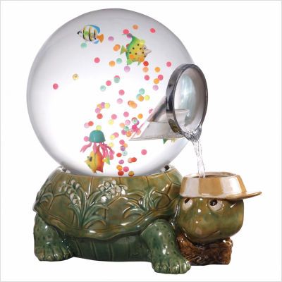 Aquatica Gallery Magic Globe Happy Turtle Aquarium AG 205A5