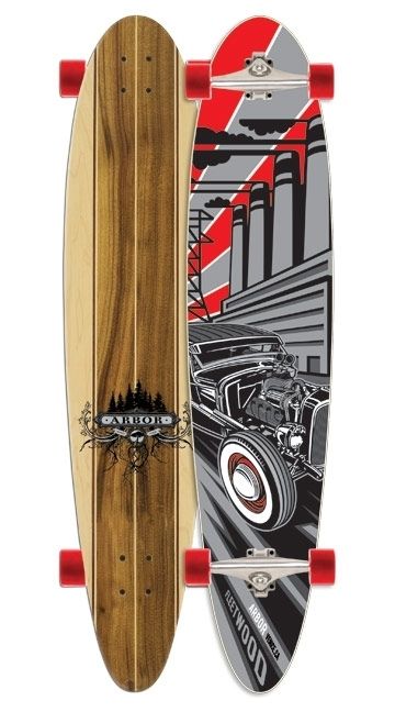 Arbor Fleetwood Longboard Skateboard Complete