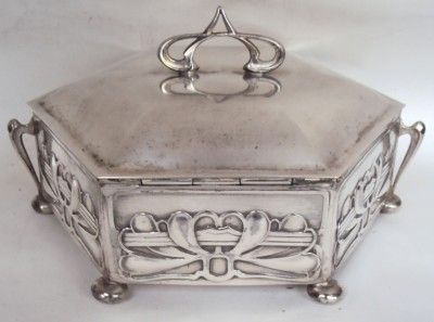   Secessionist Art Nouveau Jewellery Box Possible Knox Liberty Co