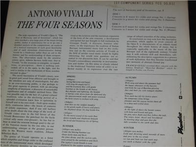 FCS50032 Vivaldi Four Seasons Franco Gulli Aldo Ceccato