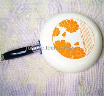 Color Diamond Coated Fry Pan Nonstick Frying pans/ Porcelain Enamel 