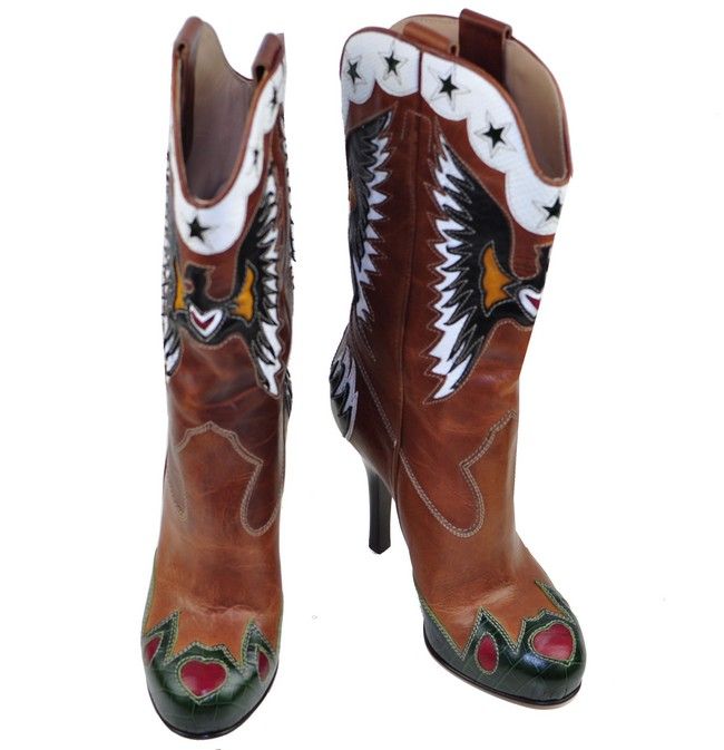 dolce gabbana cowboy boots
