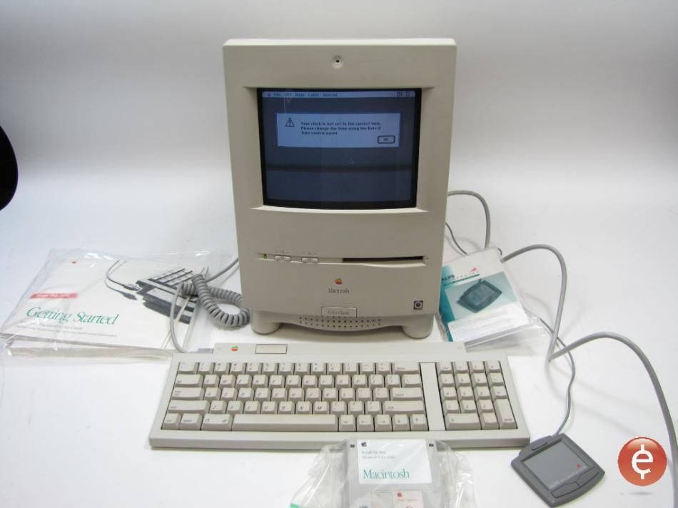   Original Apple Macintosh Color Classic Vintage Mac Computer