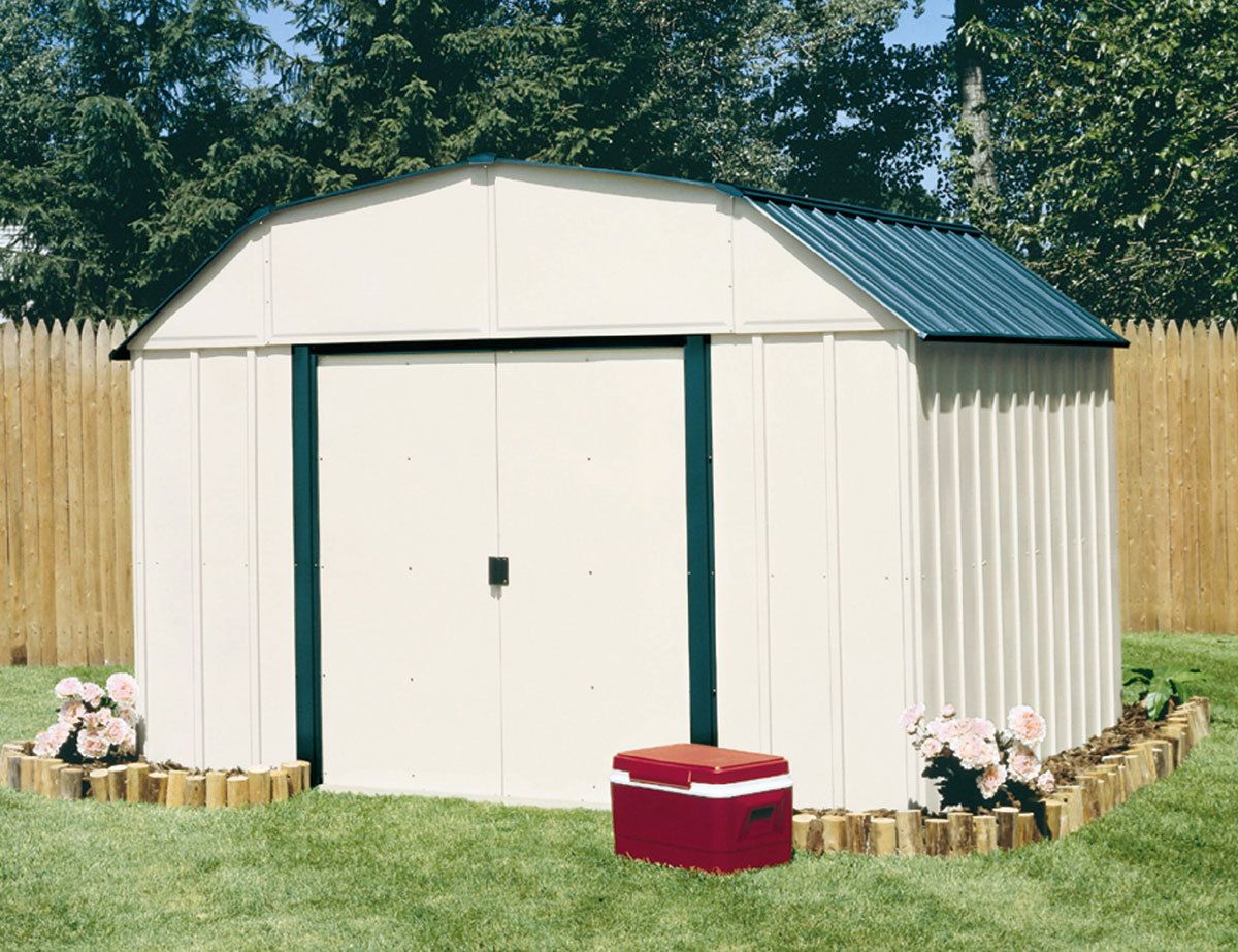 Arrow Sheds 10x8 Vinyl Sheridan Storage Shed Kit VS108