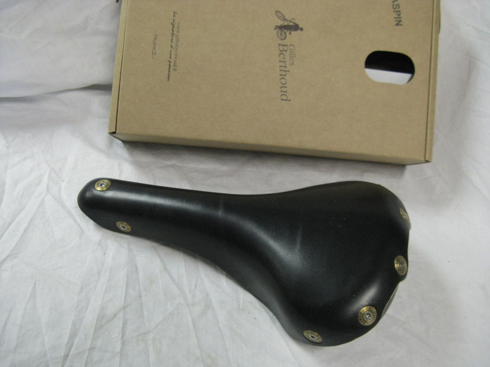 Gilles Berthoud Aspin Saddle Black The Legendary Touring Saddle