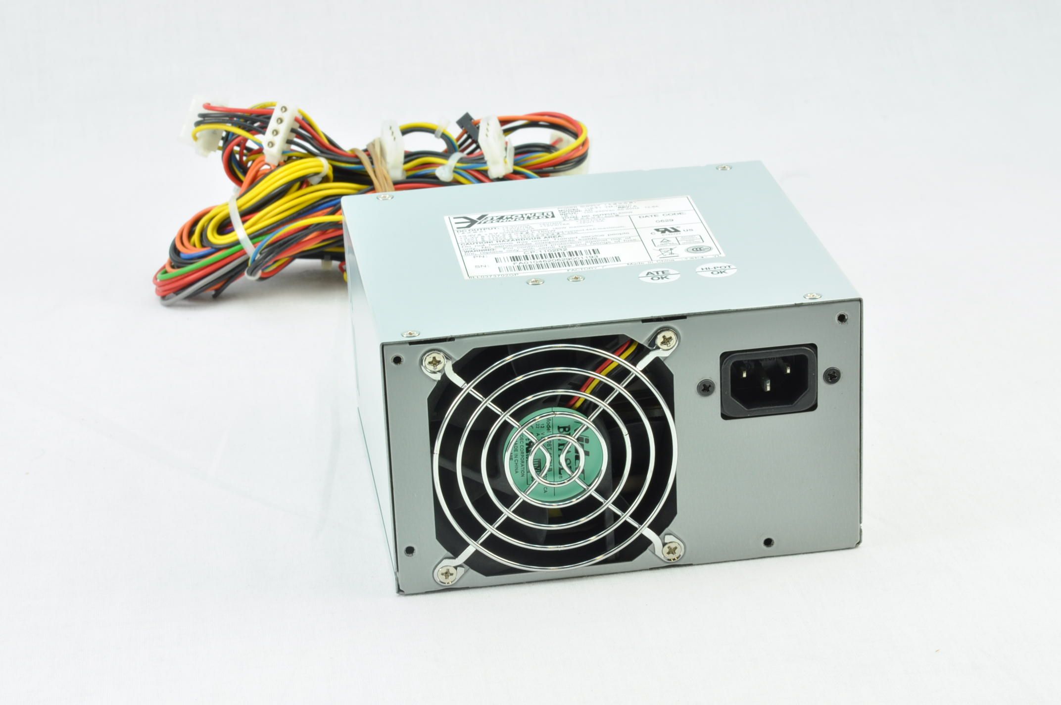 3Y Power Technology 600 Watt ATX Power Supply YM 7601C