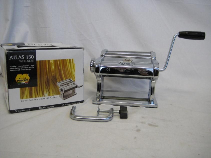 Marcato Atlas 150 Wellness Pasta Maker Machine Lasagne Fettucine 