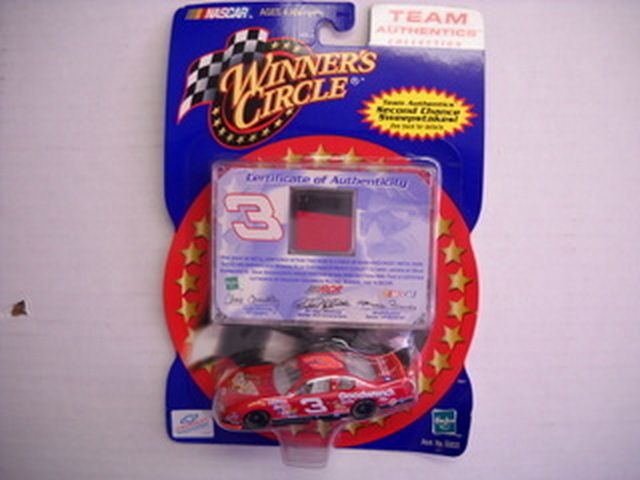 2001 Winners Circle Team Authentics 1 64 Dale Earnhardt Race Used 