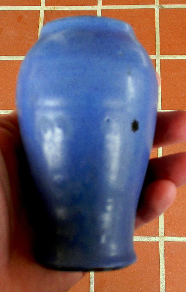 Signed Dated 1938 Arthurdale WV Arts Crafts Pottery Vase FDR New Deal 