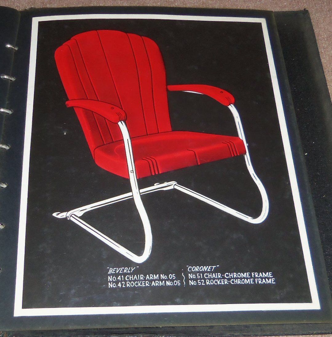 RARE Arvin Noblitt Sparks Metal Furniture Catalog 1940s John Prout 