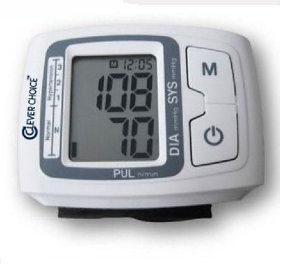 Clever Choice Fully Auto Wrist BP Monitor SDI 1186