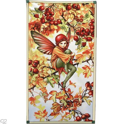 Flower Fairies Autumn The Hawthorn Fairy Panel 5/8 Yard Each