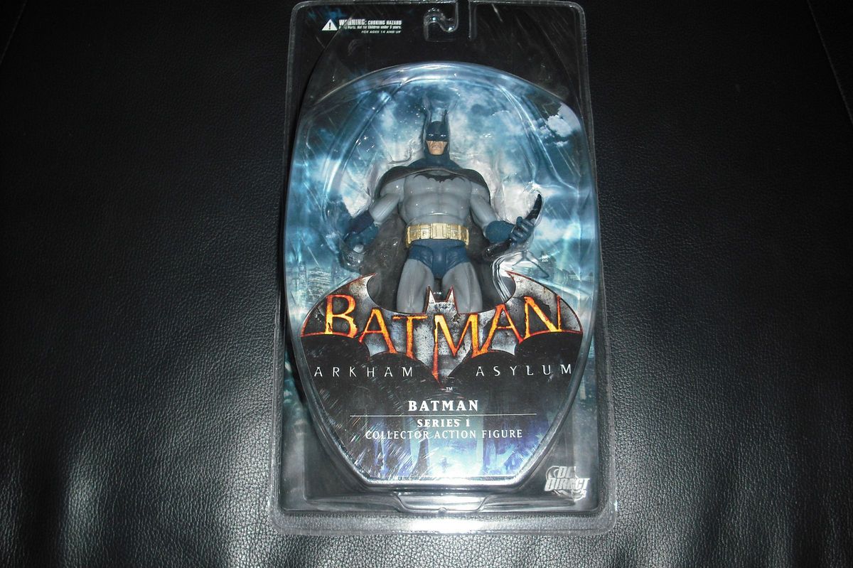 DC DIRECT Batman Arkham Asylum BATMAN Series 1 Action Figure UNOPENED