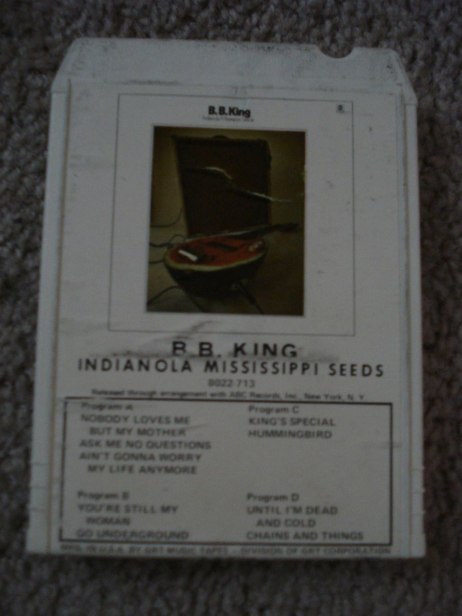 King Indianola Mississippi Seeds 8 Track