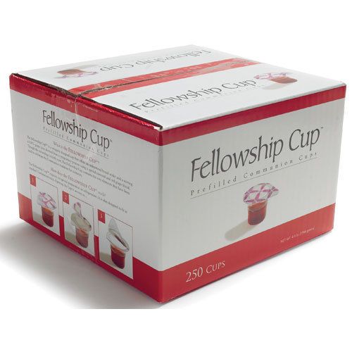 Communion Set Fellowship Cup Juice Wafer 250 Sets Pkg 250 NEW