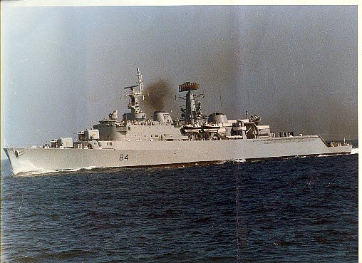 1960s Pakistan Navy Cruiser C 84 Babur Real Photo