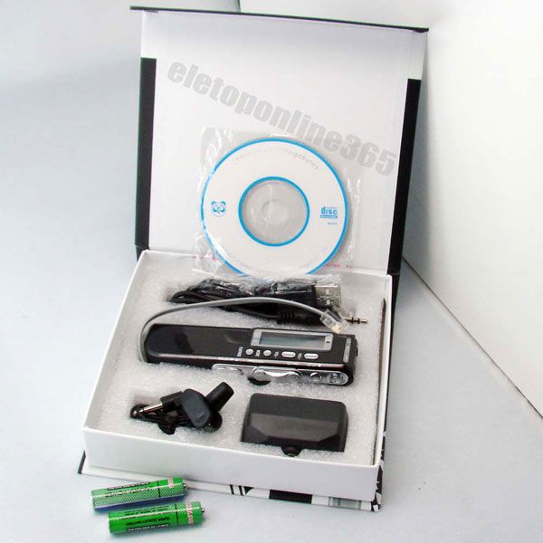 Built in 2GB Portable Digital Voice Recorder Dictaphone