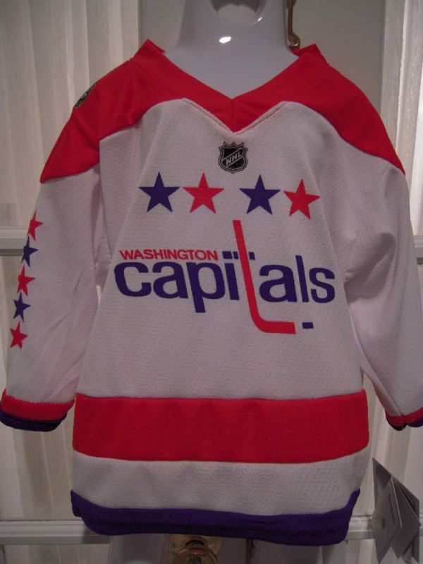 NHL Reebok Capitals Ovechkin Toddler Jersey 2T 4T