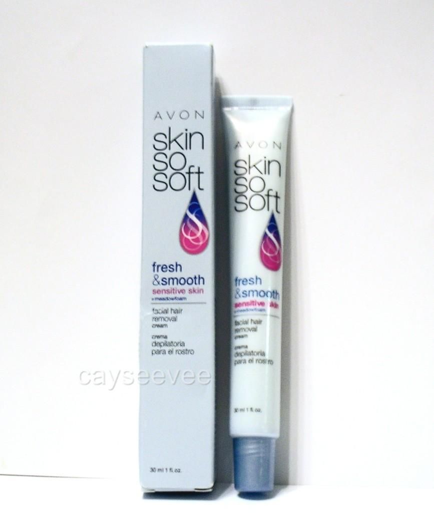 Avon Skin So Soft Facial Hair Removal Cream Fresh Smooth Regular or 